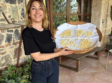 Pasta-Labor mit Mittagessen auf dem Land in Oristano