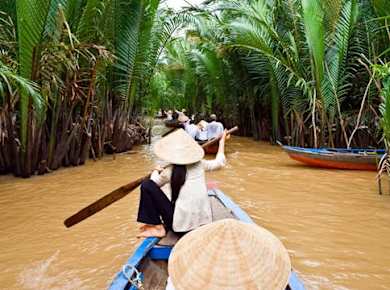 Ganztägige geführte Mekong-Delta-Tour ab Ho-Chi-Minh-Stadt