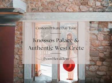 Private Tour zum Palast von Knossos und den kretischen Dörfern ab Heraklion
