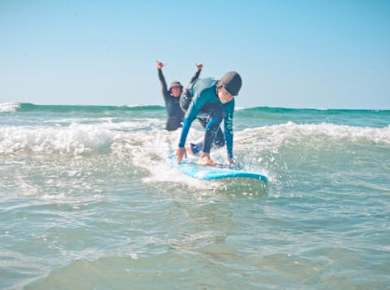 Surfkurs für Kinder und Familien auf Fuerteventura