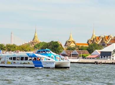 1-tägige Hop-on-Hop-off-Kreuzfahrt auf dem Chao Phraya