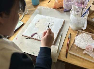 Fresko-Tutorial-Erlebnis in Arezzo
