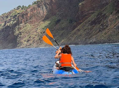 Boat trip with kayak experience from Funchal