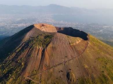 Gruppentour zum Vesuv mit einem Wanderführer aus Pompeji