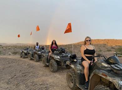Quad-Tour durch die Wüste von Las Vegas bei Sonnenuntergang