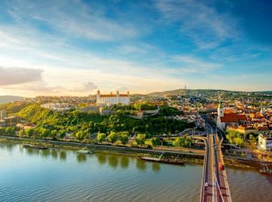 Private Stadtrundfahrt durch Bratislava mit dem Auto