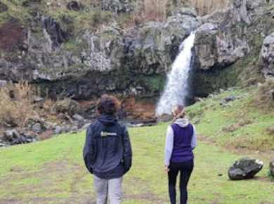 Ganztagestour mit Wanderung auf dem Moinhos do Félix Waterfalls Trail