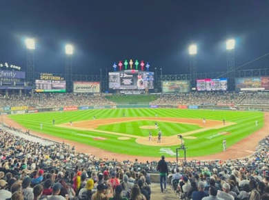 Baseballspiel der Chicago White Sox im Guaranteed Rate Field