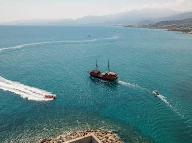 Chersonissos Bay Cruise with Black Rose Pirate Boat
