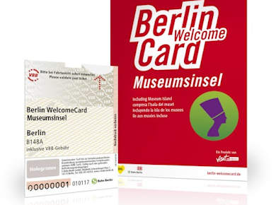 Berlin WelcomeCard with entrance to the Museum Island
