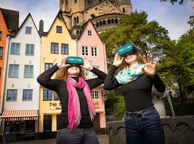 TIMERIDE GO! Köln Virtual Reality Stadtrundfahrt auf Deutsch