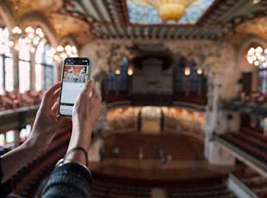 Selbstgeführter Besuch des Palau de la Música Catalana