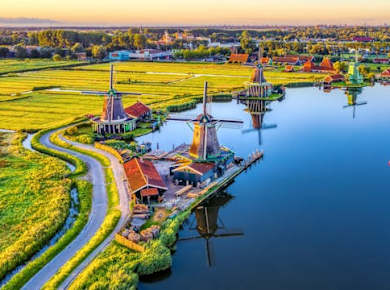 Halbtägiger Ausflug nach Zaanse Schans und selbstgeführter Rundgang