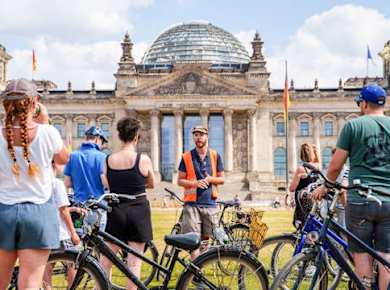 Fahrradtour zu den Highlights Berlins auf Englisch