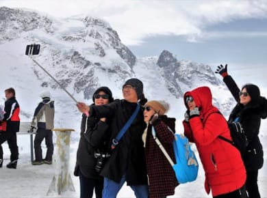 Zauberhafter Weihnachtsspaziergang in Zermatt