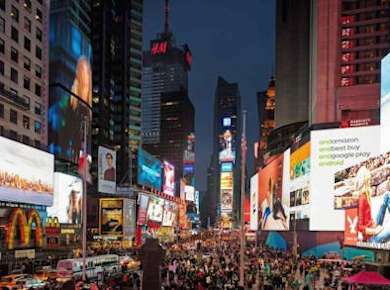 Interaktive Mystery Hunt beim Empire State Building