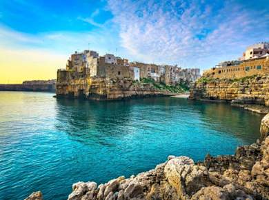 Polignano a Mare Gruppen-Bootstour