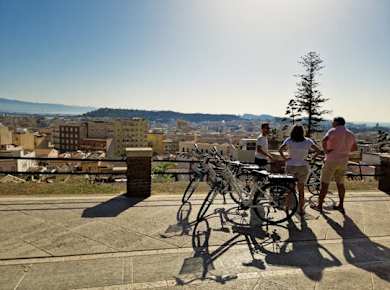 2-stündige Sightseeingtour durch Cagliari mit dem E-Bike