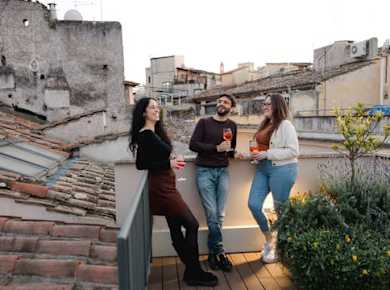 Kulinarische Tour durch das jüdische Viertel von Rom und Trastevere mit Dachterrasse