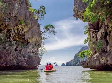 Full-Day Twilight Sea Canoe from Phuket