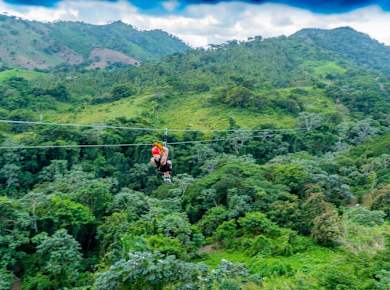 Anamuya Mountains Ziplining