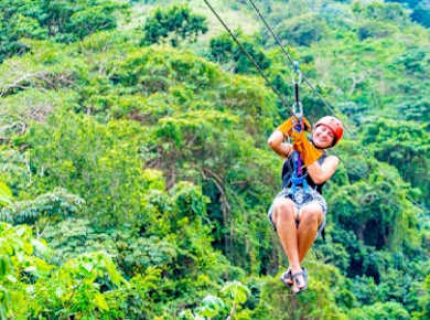 Anamuya Berge Ziplining