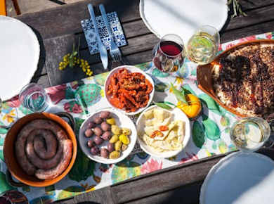 Sizilianisches Mittagessen mit Weinprobe