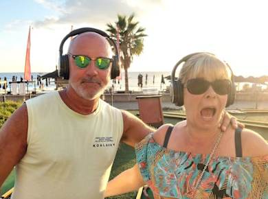 Silent Disco Adventure in Tenerife