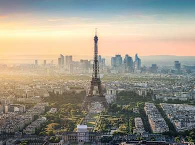 Erstklassige Bahntour durch Paris ab London mit Sightseeing-Bus