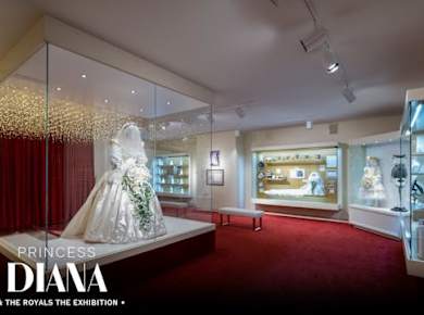 Madame Tussauds und Prinzessin Diana Ausstellung in Las Vegas