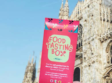 Mailand: Selbstgeführte Tour mit einer kulinarischen Verkostungsbox