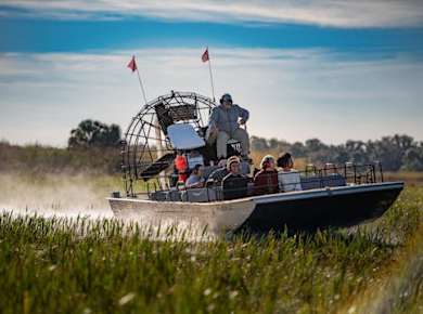 Malerische Sumpfboot-Tour durch die Everglades in Zentralflorida mit Parkeintritt