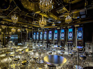Tokyo Dining Bar Experience mit Darts-Wurfplan
