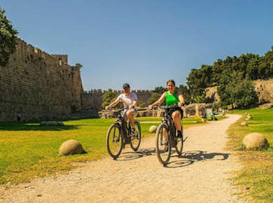 Medieval Rhodes Photo E-Bike Guided Tour