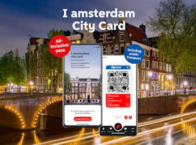 I Amsterdam City Card für 24, 48, 72, 96 oder 120 Stunden