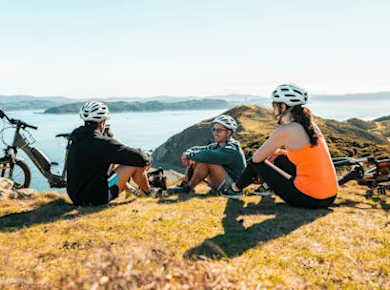4-stündiger E-Bike-Verleih in Pencarrow