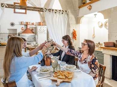 Speiseerlebnis und Kochshow im Haus einer Cesarina in Arezzo