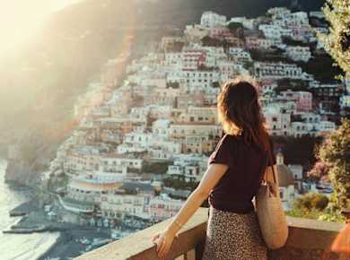 Ganztägige Tour durch Pompeji und Positano ab Rom mit Limoncello-Verkostung
