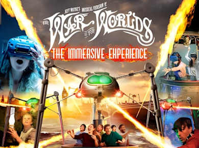 Jeff Waynes „Der Krieg der Welten“ – Das immersive Erlebnis in London