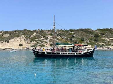 Lindos by Boat from Kolymbia Ticket