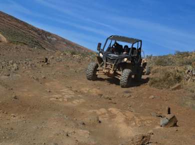 North Lanzarote mixed-terrain four-seater buggy tour with transfers