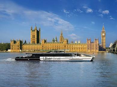 Uber Boat von Thames Clippers Hop-on Hop-off 1-Tageskarten