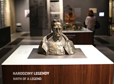 Józef Piłsudski 1867-1935 Ausstellungskarten mit Audioguide