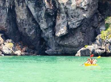 Phang Nga Bay kayak tour with sea caves