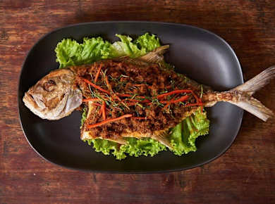 Seafood Dinner at Kan Eang Restaurant