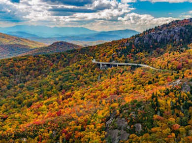 Audio-guided driving tour through Blue Ridge Parkway