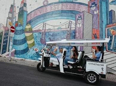 Historical Lisbon 2-hour Tuk Tuk Tour