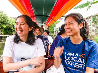 Bangkok: Schwimmender Markt, Orchideenfarm und Bootstour