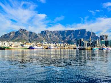 Abseilen am Tafelberg in Kapstadt