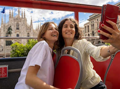 Mailand Hop-on-Hop-off-Bustour: 24-, 48- und 72-Stunden-Tickets